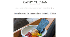 Desktop Screenshot of kathyylchan.com