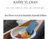 Tablet Screenshot of kathyylchan.com